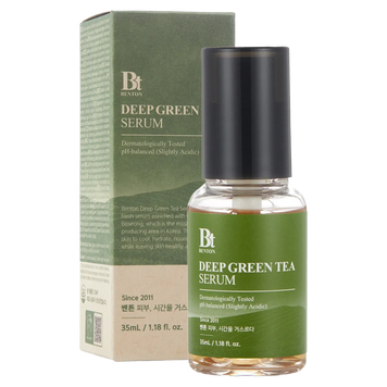 Сыворотка с зеленым чаем Benton Deep Green Tea Serum, 35 мл на KRKR.COM.UA