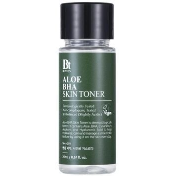Тонер алоэ с салициловой кислотой Benton Aloe BHA Skin Toner, Миниатюра 20 мл на KRKR.COM.UA