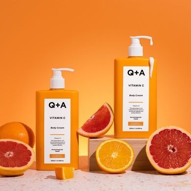 Крем для тіла з вітаміном C Q+A Vitamin C Body Cream, 250 мл на KRKR.COM.UA