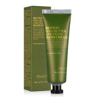 Крем для рук з маслом ши і оливи Benton Shea Butter and Olive Hand Cream, 50 г Купити в Україні