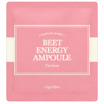 Сироватка для сяйва шкіри на основі буряка I`m From Beet Energy Ampoule, 1,5 г, Саше (пробник) на KRKR.COM.UA