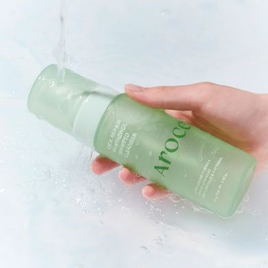 Пінка для вмивання з центелою та пантенолом Arocell Cica Repair Panthenol Whipped Cleanser, 160 г на KRKR.COM.UA