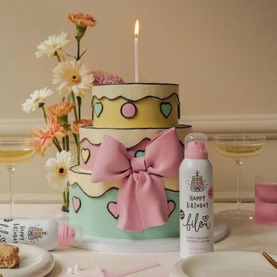 Пінка для душу Bilou Happy Birthday, 200 мл на KRKR.COM.UA