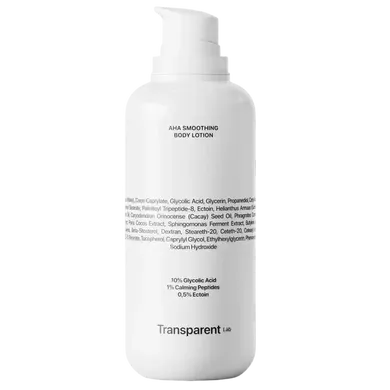 Transparent Lab AHA Smoothing Body Lotion