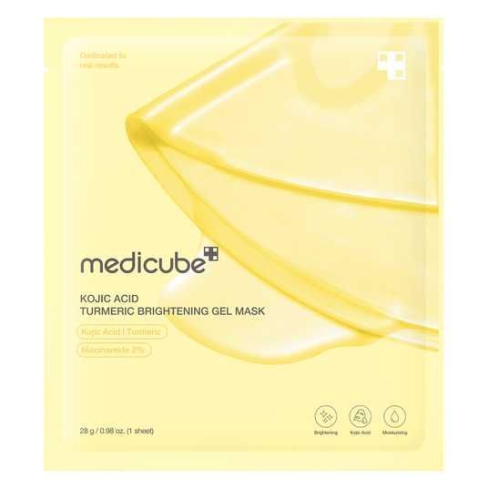 Medicube Kojic Acid Turmeric Brightening Gel Mask, 1 шт * 28 г