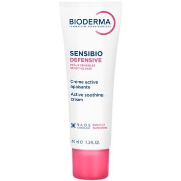 Легкий крем для чутливої шкіри Bioderma Sensibio Defensive Active Soothing Cream, 40 мл на KRKR.COM.UA