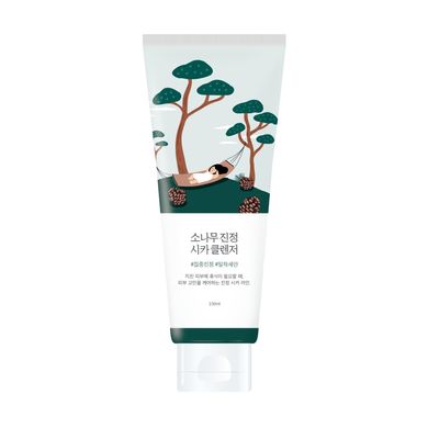 Очищающая пенка с экстрактом иголок сосны ROUND LAB Pine Calming Cica Cleanser, 150 мл Купить в Украине