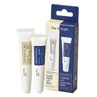 Logically Skin Day & Night Lip Care Duo