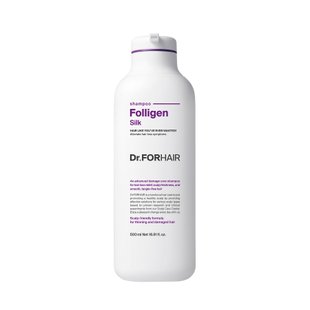 Шампунь для сухих и поврежденных волос Dr.FORHAIR Folligen Silk Shampoo, 500мл Купить в Украине