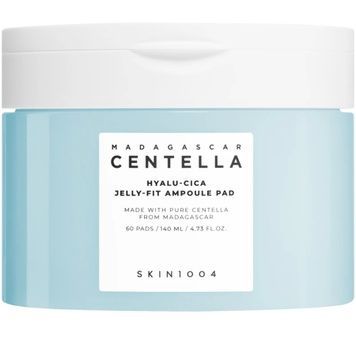 Гіалуронові ампульні пади для обличчя SKIN1004 Hyalu-Cica Jelly-Fit Ampoule Pad, 60 шт на KRKR.COM.UA