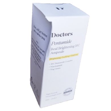 Уцінка Сироватка для освітлення та рівного тону шкіри Doctors Pentamide Real Brightening 10C Ampoule, 50 мл Купити в Україні