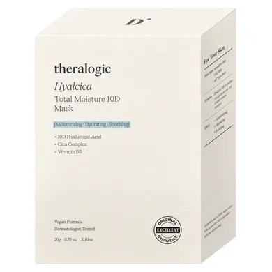 Theralogic Hyalcica Total Moisture 10 D Mask Pack
