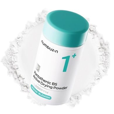 Пудра против воспалений с пантенолом и ниацинамидом Numbuzin No.1 Pantothenic B5 Active Drying Powder, 7 г на KRKR.COM.UA