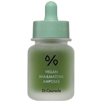 Ампульна сироватка з BHA кислотою та екстрактом Матчa Dr.Ceuracle Vegan BHA&Matcha Ampoule , 30 мл на KRKR.COM.UA