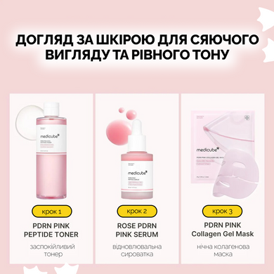 Уцінка Заспокійливий тонер з полінуклеотидами та центелою Medicube PDRN Pink Cica Soothing Toner, 250 мл на KRKR.COM.UA