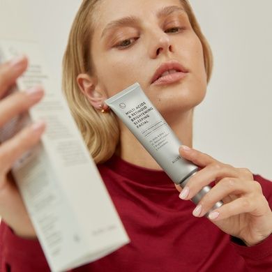 Нічний мультикислотний пілінг з ретинолом Allies of Skin Multi Acids & Retinoid Brightening Sleeping Facial, 48 мл на KRKR.COM.UA