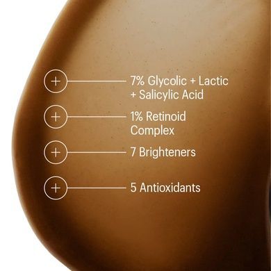 Нічний мультикислотний пілінг з ретинолом Allies of Skin Multi Acids & Retinoid Brightening Sleeping Facial, 48 мл на KRKR.COM.UA