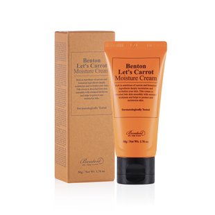 Зволожуючий крем з маслом моркви Benton Let`s Carrot Moisture Cream, 50 г Купити в Україні