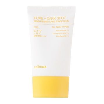 Осветляющий солнцезащитный крем celimax PORE+DARK SPOT BRIGHTENING CARE SUNSCREEN SPF50+ PA++++, 50 мл на KRKR.COM.UA