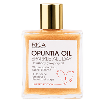 Масло из опунции "Сияние на весь день" RICA OPUNTIA OIL SPARKLE ALL DAY, 50 мл на KRKR.COM.UA
