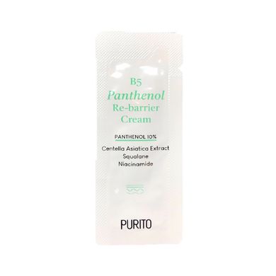 Відновлюючий крем з пантенолом Purito SEOUL B5 Panthenol Re-barrier Cream, 1 г Купити в Україні