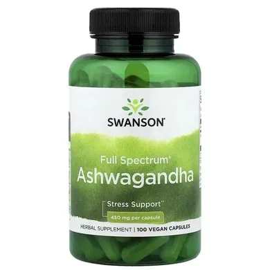 Swanson Full Spectrum Ashwagandha 450mg