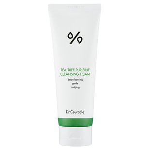 Гель-пенка для умывания с экстрактом чайного дерева Dr.Ceuracle Tea Tree Purifine 30 Cleansing Foam, 150 мл Купить в Украине