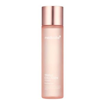 Уцінка Зволожувальний тонер з колагеном та гіалуроновою кислотою Medicube Triple Collagen Toner, 140 мл на KRKR.COM.UA
