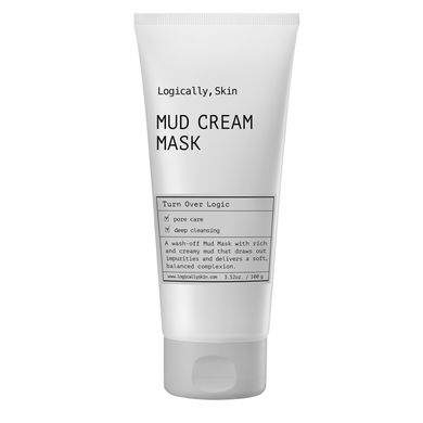 Крем-маска для глубокого очищения пор Logically, Skin Mud Cream Mask, 100 г Купить в Украине