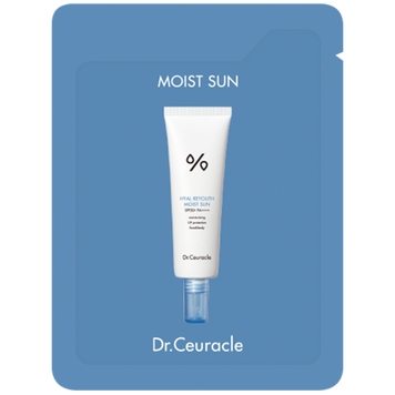 Зволожуючий сонцезахисний крем з гіалуроновою кислотою Dr.Ceuracle Hyal Reyouth Moist Sun SPF 50 / PA++++, Сашетка 2мл на KRKR.COM.UA