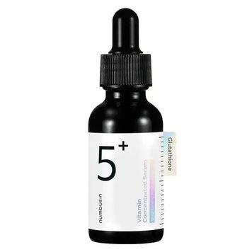 Осветляющая сыворотка для лица с глутатионом и витаминами Numbuzin No.5+ Glutathione Vitamin Concentrated Serum, 30 мл на KRKR.COM.UA