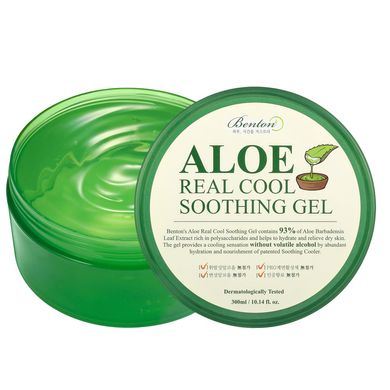 Универсальный успокаивающий гель с алоэ 93% Benton Aloe Real Cool Soothing Gel, 300мл Купить в Украине