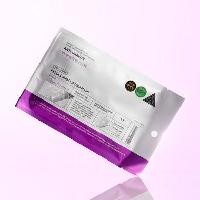 Ліфтинг-маска для пружності шкіри обличчя VT Reedle Shot Lifting Mask, 1 шт * 23 г на KRKR.COM.UA
