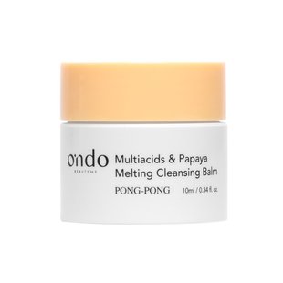 Бальзам для зняття макіяжу Ondo Beauty 36.5 Multi Acids & Papaya Melting Cleansing Balm, Мініатюра, 10 мл Купити в Україні