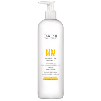 Зволожуюче молочко для тіла 500 мл BABE Laboratorios BODY Hydra-Calm Body Milk, 500 мл на KRKR.COM.UA