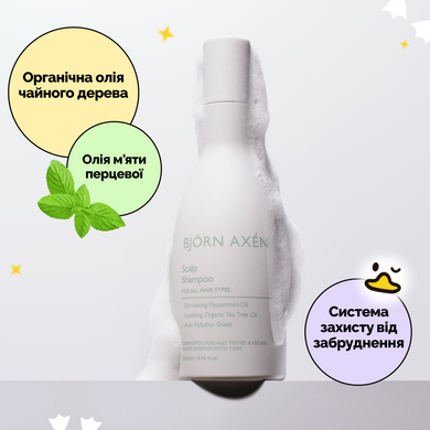 Освежающий шампунь для кожи головы Bjorn Axen Scalp Shampoo, 250 мл Купить в Украине