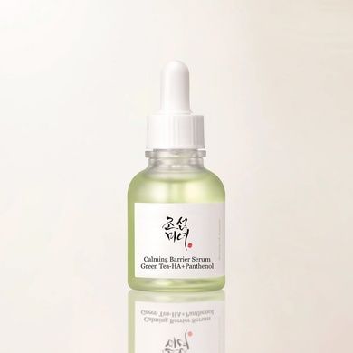 Заспокійлива сироватка із зеленим чаєм та пантенолом Beauty of Joseon Calming Serum: Green Tea + Panthenol, 30 мл на KRKR.COM.UA