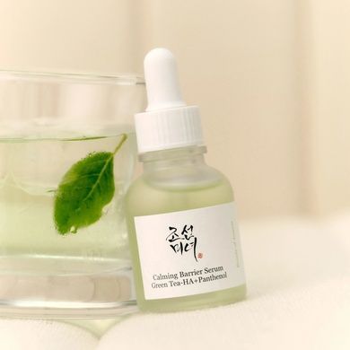 Заспокійлива сироватка із зеленим чаєм та пантенолом Beauty of Joseon Calming Serum: Green Tea + Panthenol, 30 мл на KRKR.COM.UA