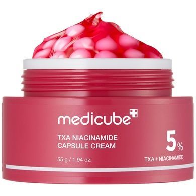 Капсульний крем з транексамовою кислотою та ніацинамідом Medicube TXA Niacinamide Capsule Cream, 55 г на KRKR.COM.UA