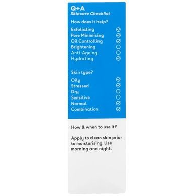 Сыворотка для лица с салициловой кислотой Q+A Salicylic Acid Facial Serum, 30 мл на KRKR.COM.UA