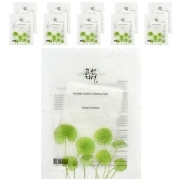 Заспокійлива тканинна маска з екстрактом центелли Beauty of Joseon Centella Asiatica Calming Mask, 25 мл * 10 шт на KRKR.COM.UA