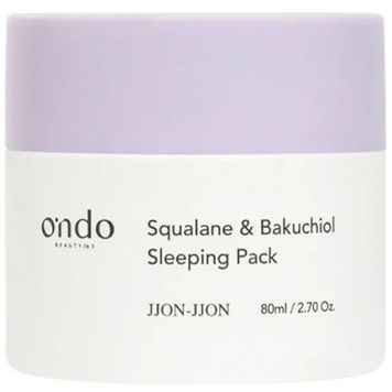 Ночная маска со скваланом и бакучиолом Ondo Beauty 36.5 Squalane & Bakuchiol Sleeping Pack, 80 мл на KRKR.COM.UA