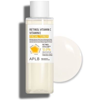 Омолоджувальний тонер з ретинолом, вітамінами C та E APLB Retinol Vitamin C Vitamin E Facial Toner, 160 мл на KRKR.COM.UA