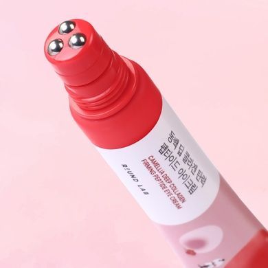Крем для упругости кожи вокруг глаз ROUND LAB Camellia Deep Collagen Firming Peptide Eye Cream, 30 мл на KRKR.COM.UA