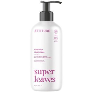 Мило для рук Кокос та Лісові ягоди Attitude Super leaves Coconut & Wild Berries, 473 мл на KRKR.COM.UA