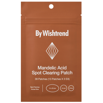 Патчи с миндальной кислотой от высыпаний и постакне By Wishtrend Mandelic Acid Spot Clearing Patch, 39 шт на KRKR.COM.UA