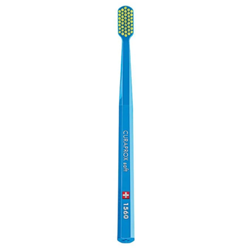 Зубная щетка Curaprox CS 1560 Soft, Синий &ndash; салатовый на KRKR.COM.UA