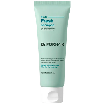Мицеллярный шампунь для жирной кожи головы Dr.FORHAIR Phyto Fresh Shampoo, 70мл на KRKR.COM.UA