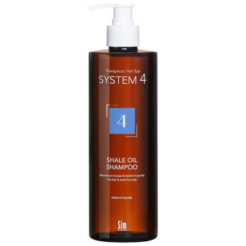 Шампунь №4 для жирної і чутливої шкіри голови System 4 4 Shale Oil Shampoo, 500 мл на KRKR.COM.UA