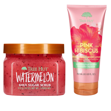 Набор для ухода за телом Tree Hut Watermelon & Hibiscus Hydration Set, 2 в 1 на KRKR.COM.UA